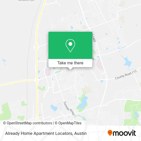 Already Home Apartment Locators map