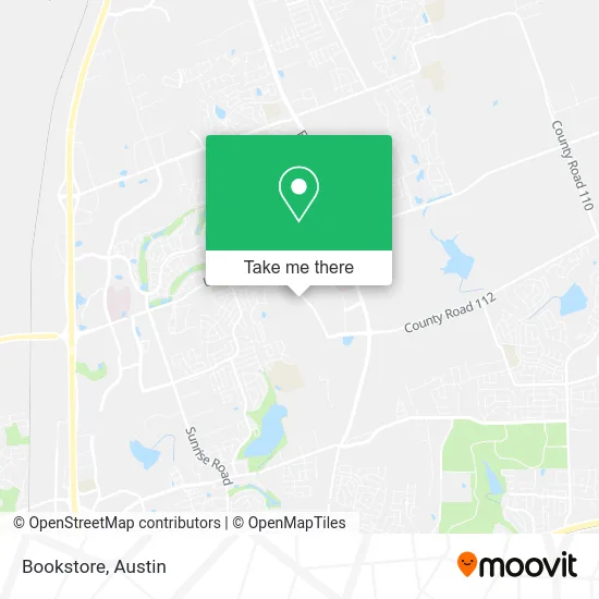 Bookstore map