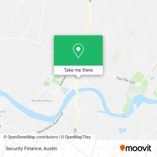 Security Finance map