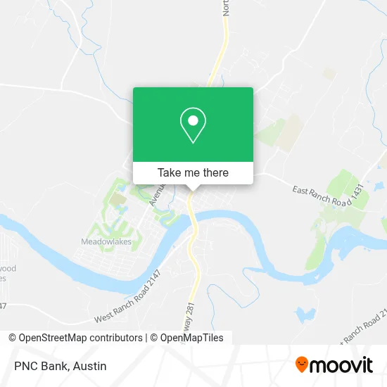 PNC Bank map