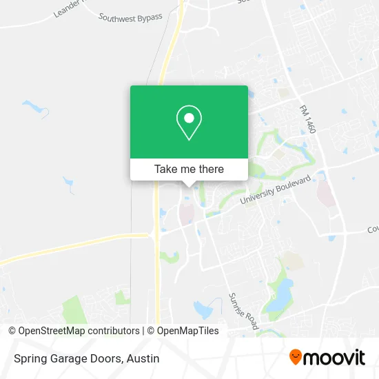 Spring Garage Doors map