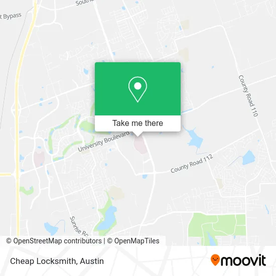 Cheap Locksmith map