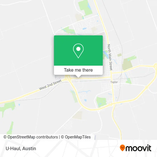 U-Haul map