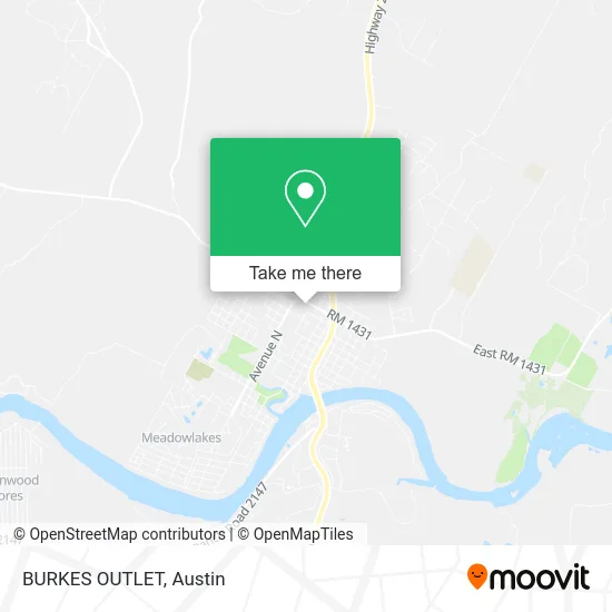 BURKES OUTLET map