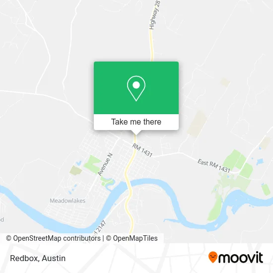 Redbox map