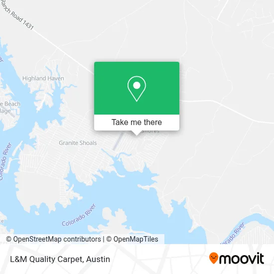 L&M Quality Carpet map