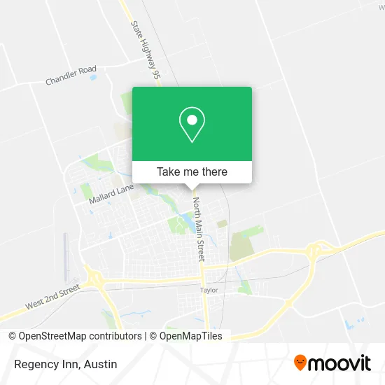 Regency Inn map