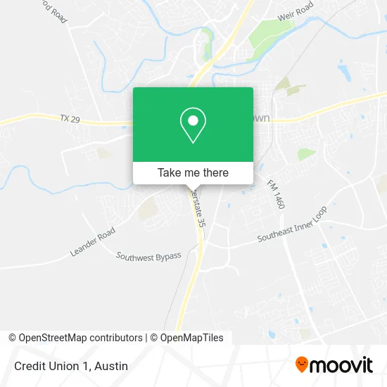 Credit Union 1 map