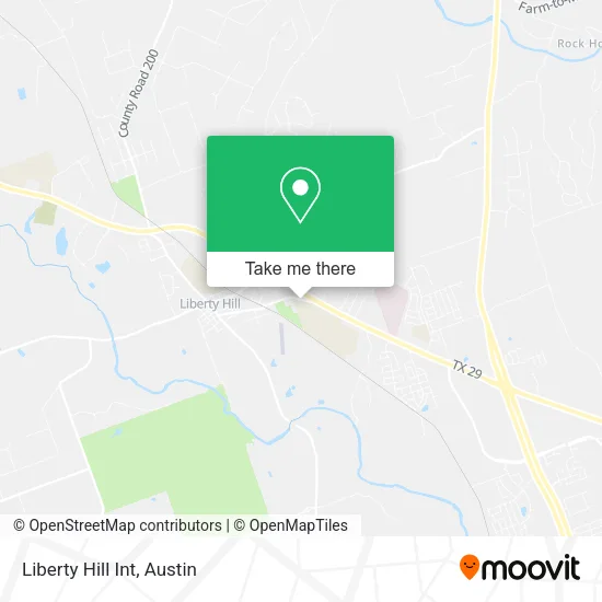Mapa de Liberty Hill Int