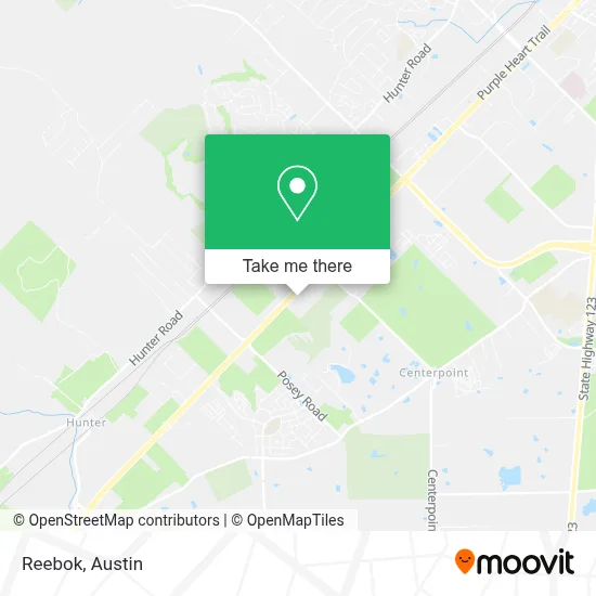 Reebok map