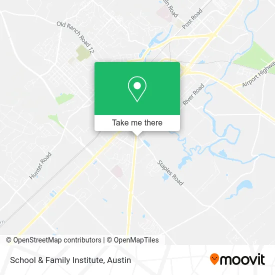 School & Family Institute map