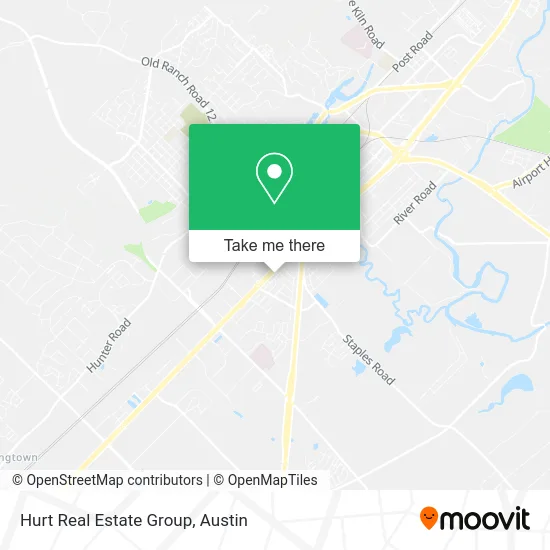Hurt Real Estate Group map