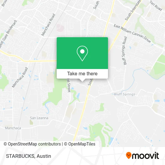 STARBUCKS map