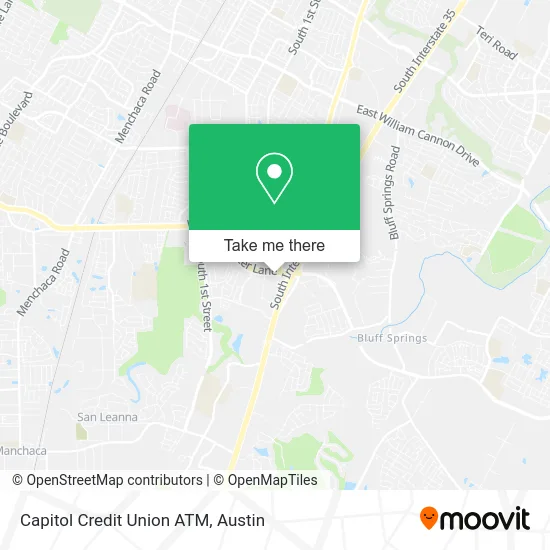 Capitol Credit Union ATM map