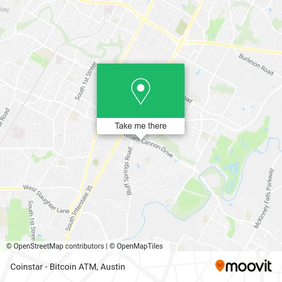 Coinstar - Bitcoin ATM map