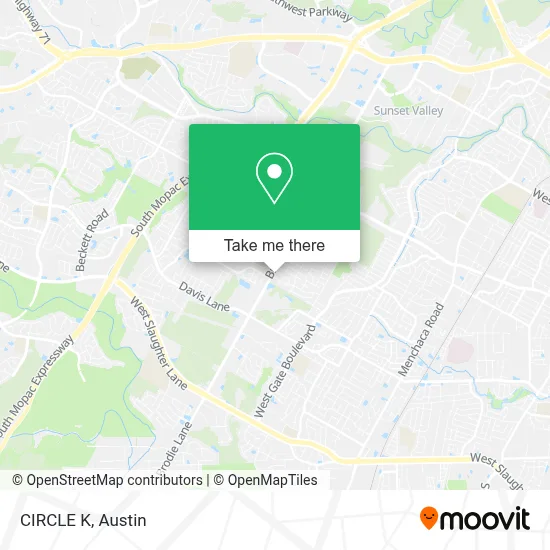 CIRCLE K map