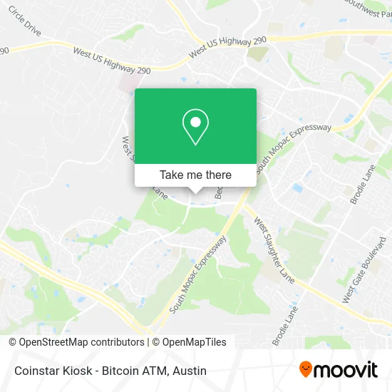 Coinstar Kiosk - Bitcoin ATM map