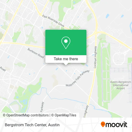 Mapa de Bergstrom Tech Center