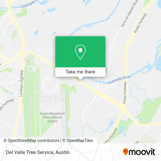 Del Valle Tree Service map