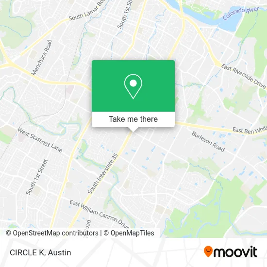 CIRCLE K map