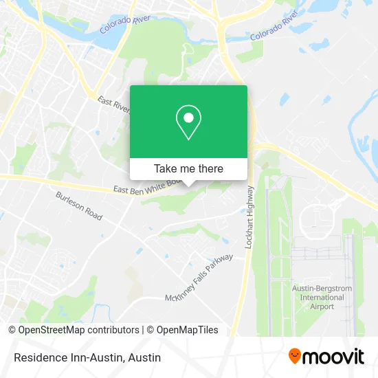 Residence Inn-Austin map
