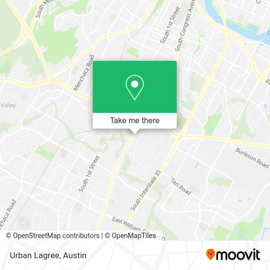 Urban Lagree map