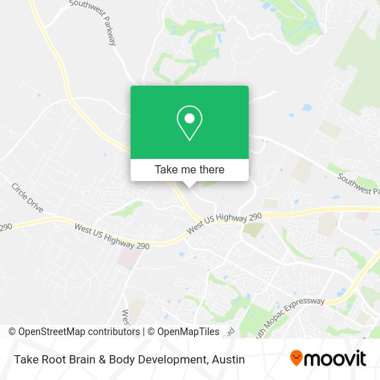 Take Root Brain & Body Development map