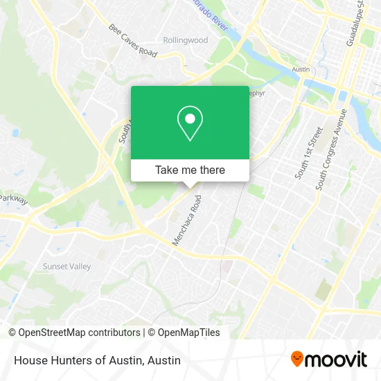 House Hunters of Austin map