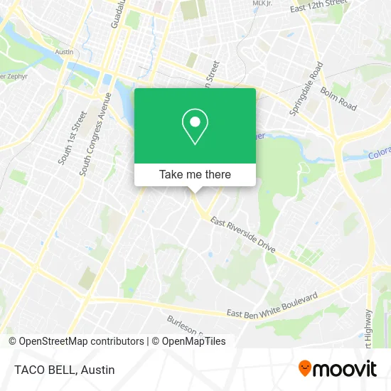 Mapa de TACO BELL