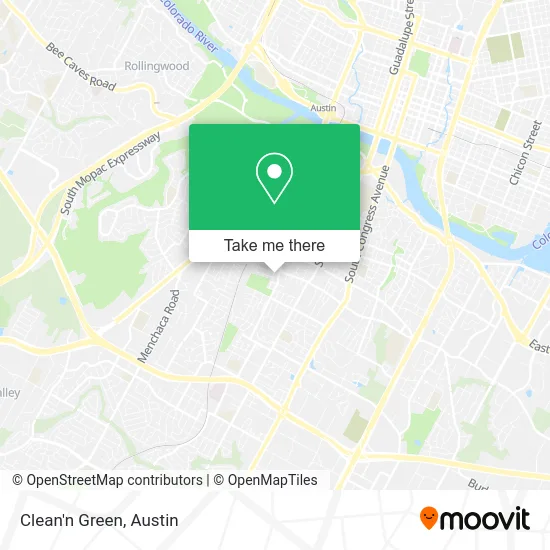 Mapa de Clean'n Green