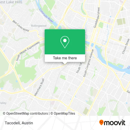 Tacodeli map