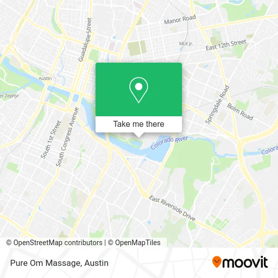 Mapa de Pure Om Massage