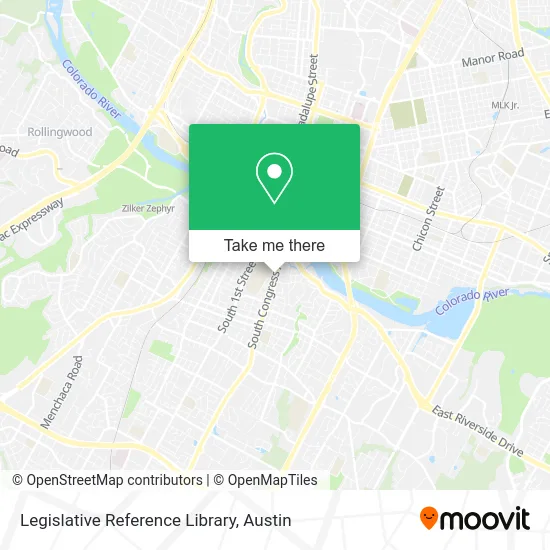 Mapa de Legislative Reference Library