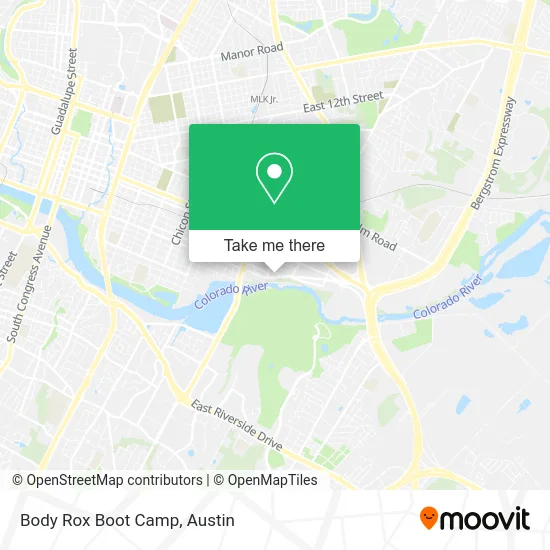 Body Rox Boot Camp map