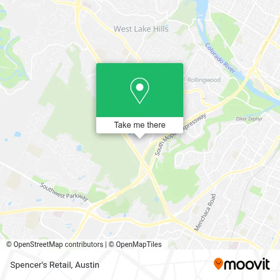 Spencer's Retail map