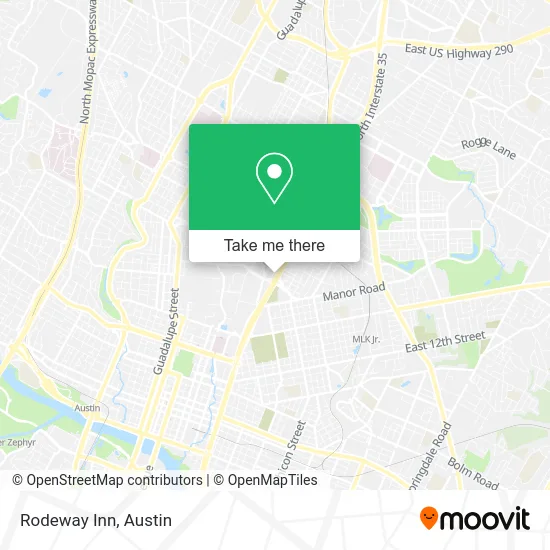 Mapa de Rodeway Inn