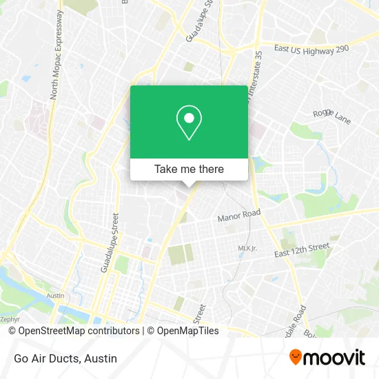 Mapa de Go Air Ducts