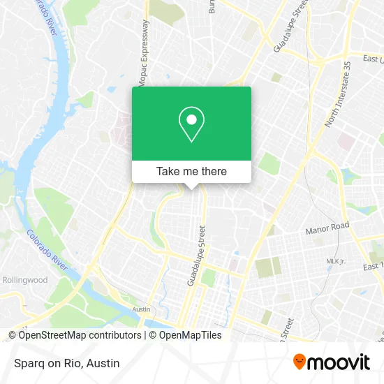 Mapa de Sparq on Rio