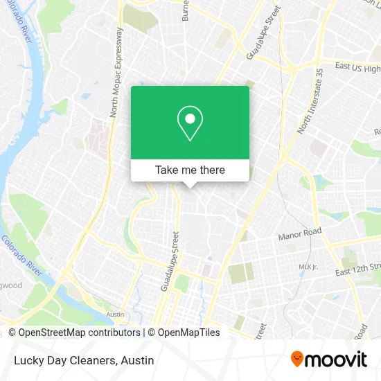 Lucky Day Cleaners map