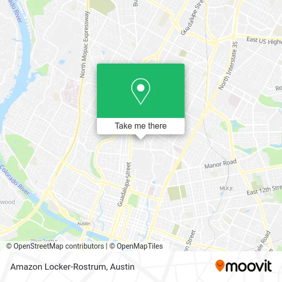 Mapa de Amazon Locker-Rostrum
