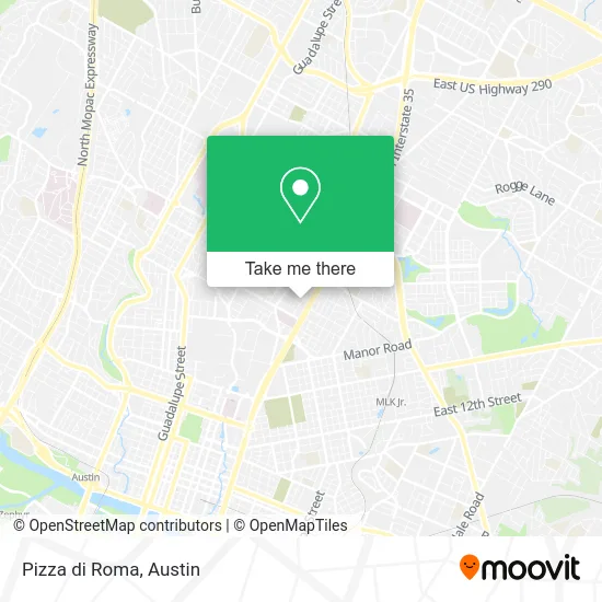 Pizza di Roma map