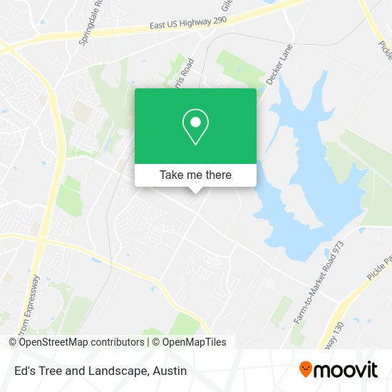 Ed's Tree and Landscape map