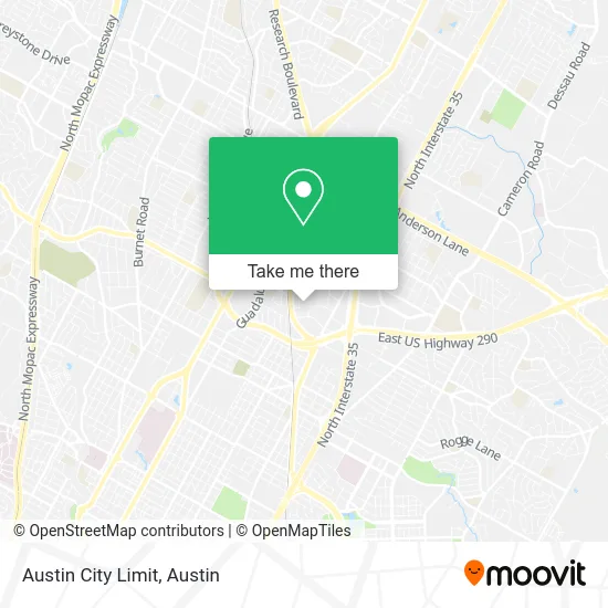 Austin City Limit map