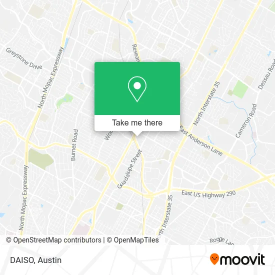 Mapa de DAISO
