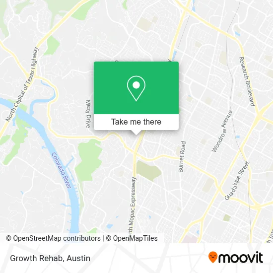 Growth Rehab map