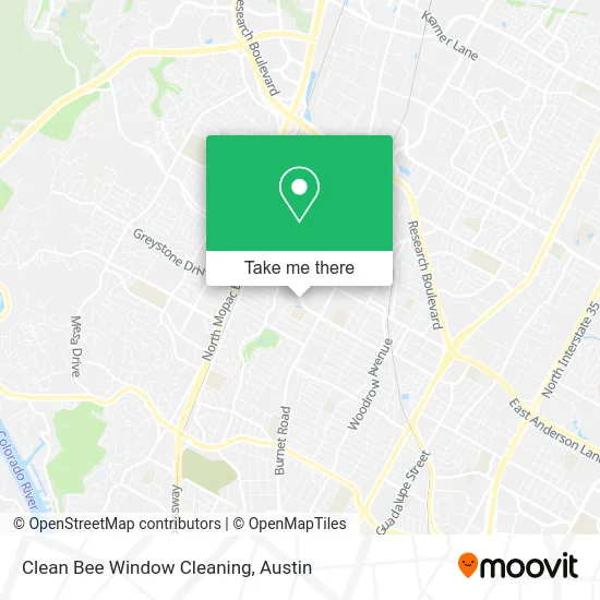 Clean Bee Window Cleaning map