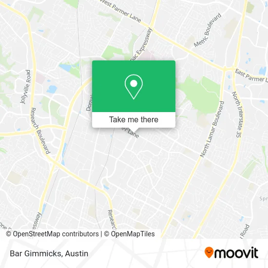 Bar Gimmicks map