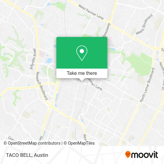 TACO BELL map