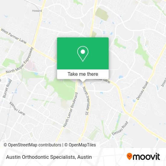 Mapa de Austin Orthodontic Specialists