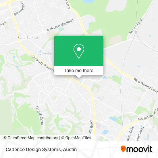 Mapa de Cadence Design Systems